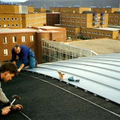 Legging av takplater
