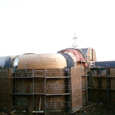 Kloster under rehabilitering