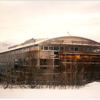 Bygg under rehabilitering